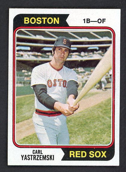 1974 Topps Baseball #280 Carl Yastrzemski Red Sox NR-MT 504085