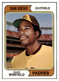 1974 Topps Baseball #456 Dave Winfield Padres NR-MT 504091