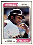 1974 Topps Baseball #055 Frank Robinson Angels NR-MT 504092