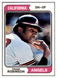 1974 Topps Baseball #055 Frank Robinson Angels NR-MT 504093