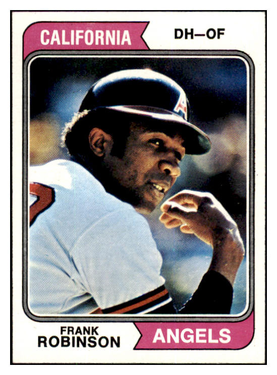 1974 Topps Baseball #055 Frank Robinson Angels NR-MT 504094