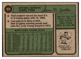 1974 Topps Baseball #095 Steve Carlton Phillies NR-MT 504112