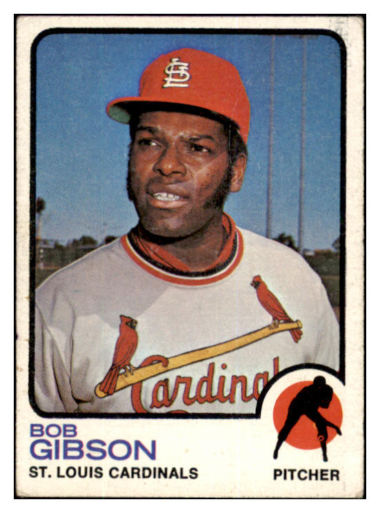 1973 Topps Baseball #190 Bob Gibson Cardinals EX 504117