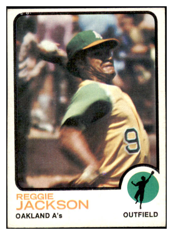 1973 Topps Baseball #255 Reggie Jackson A's VG-EX 504118