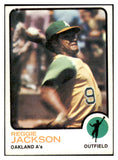 1973 Topps Baseball #255 Reggie Jackson A's VG-EX 504118