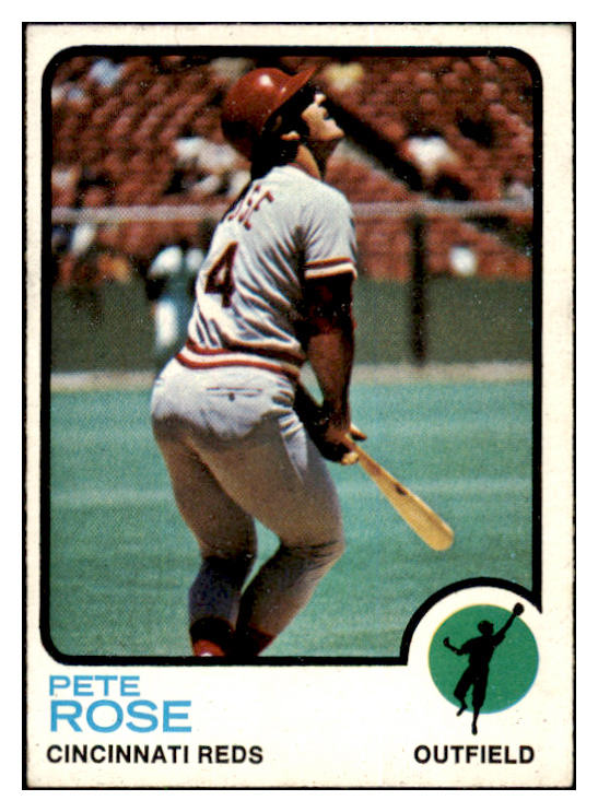 1973 Topps Baseball #130 Pete Rose Reds EX-MT 504120