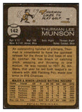 1973 Topps Baseball #142 Thurman Munson Yankees VG-EX 504126