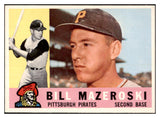 1960 Topps Baseball #055 Bill Mazeroski Pirates NR-MT 504164