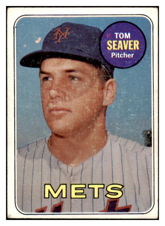 1969 Topps Baseball #480 Tom Seaver Mets VG 504168