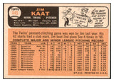 1966 Topps Baseball #445 Jim Kaat Twins EX-MT 504172