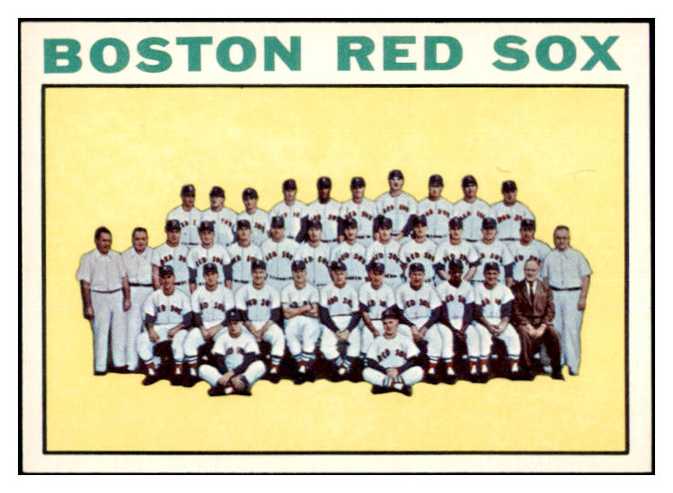 1964 Topps Baseball #579 Boston Red Sox Team NR-MT 504194