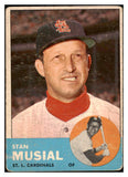 1963 Topps Baseball #250 Stan Musial Cardinals VG 504197
