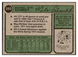 1974 Topps Baseball #283 Mike Schmidt Phillies NR-MT 504229