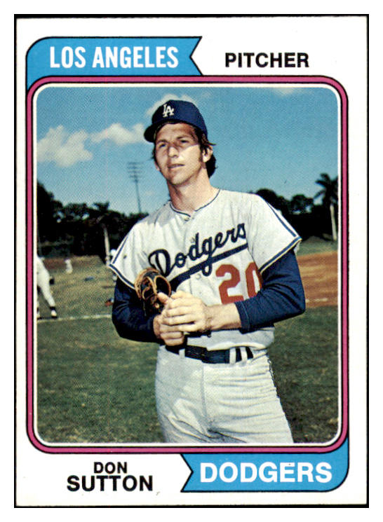 1974 Topps Baseball #220 Don Sutton Dodgers NR-MT 504230