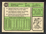 1974 Topps Baseball #220 Don Sutton Dodgers NR-MT 504230