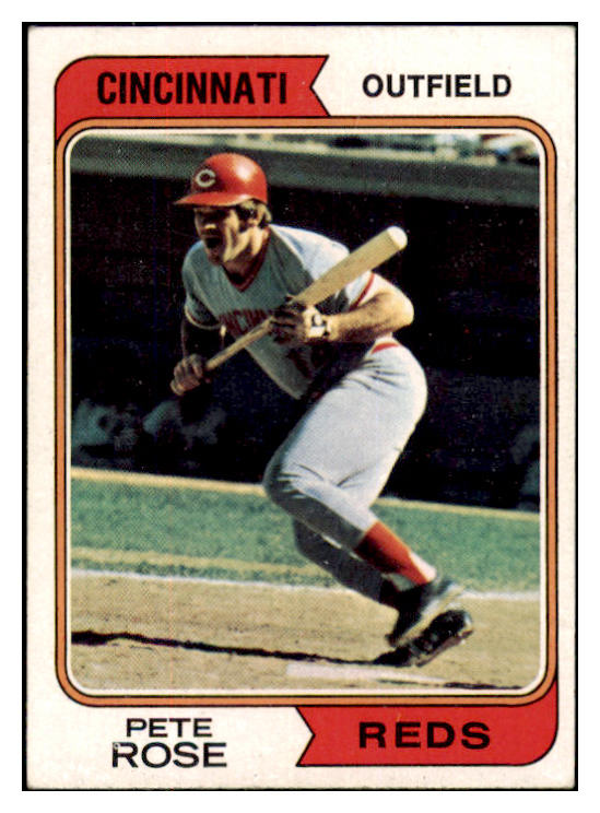 1974 Topps Baseball #300 Pete Rose Reds NR-MT 504237