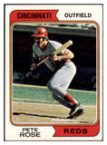 1974 Topps Baseball #300 Pete Rose Reds NR-MT 504237