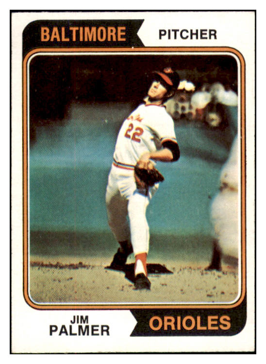 1974 Topps Baseball #040 Jim Palmer Orioles NR-MT 504246