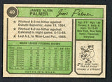 1974 Topps Baseball #040 Jim Palmer Orioles NR-MT 504246