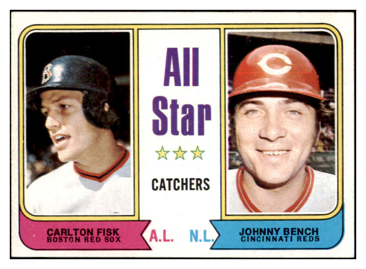 1974 Topps Baseball #331 Johnny Bench Carlton Fisk NR-MT 504255