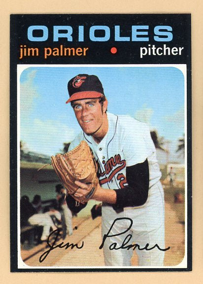 1971 Topps Baseball #570 Jim Palmer Orioles NR-MT 504265