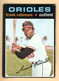 1971 Topps Baseball #640 Frank Robinson Orioles VG-EX 504267