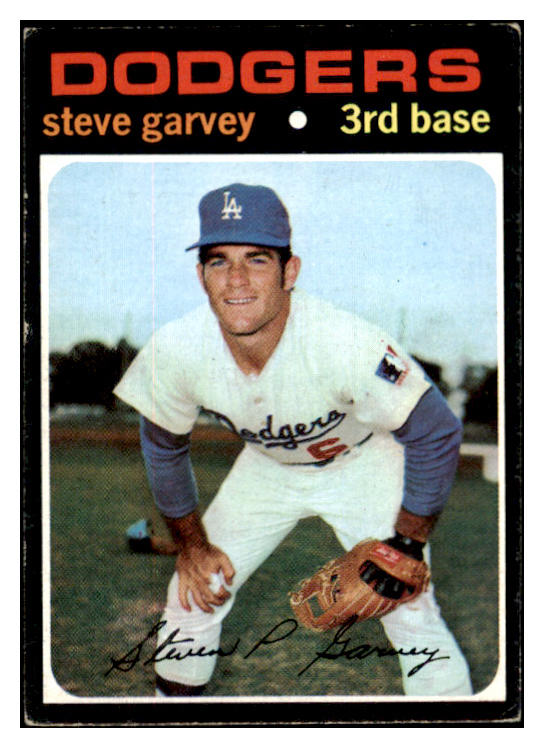 1971 Topps Baseball #341 Steve Garvey Dodgers VG-EX 504278