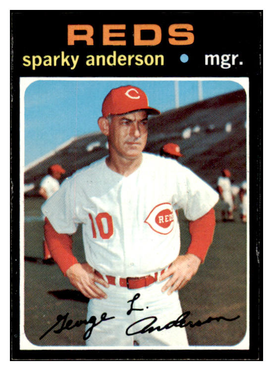 1971 Topps Baseball #688 Sparky Anderson Reds NR-MT 504283