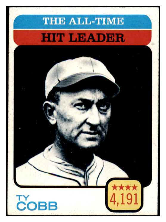 1973 Topps Baseball #471 Ty Cobb ATL Tigers NR-MT 504296