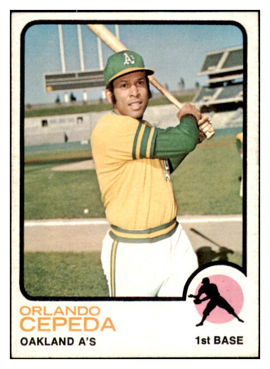 1973 Topps Baseball #545 Orlando Cepeda A's NR-MT 504297