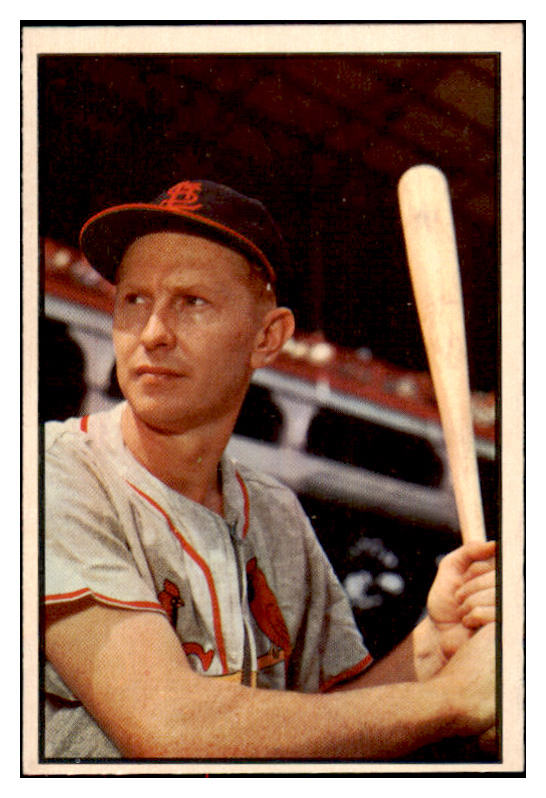 1953 Bowman Color Baseball #101 Red Schoendienst Cardinals EX-MT 504315