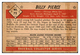 1953 Bowman Color Baseball #073 Billy Pierce White Sox VG 504318