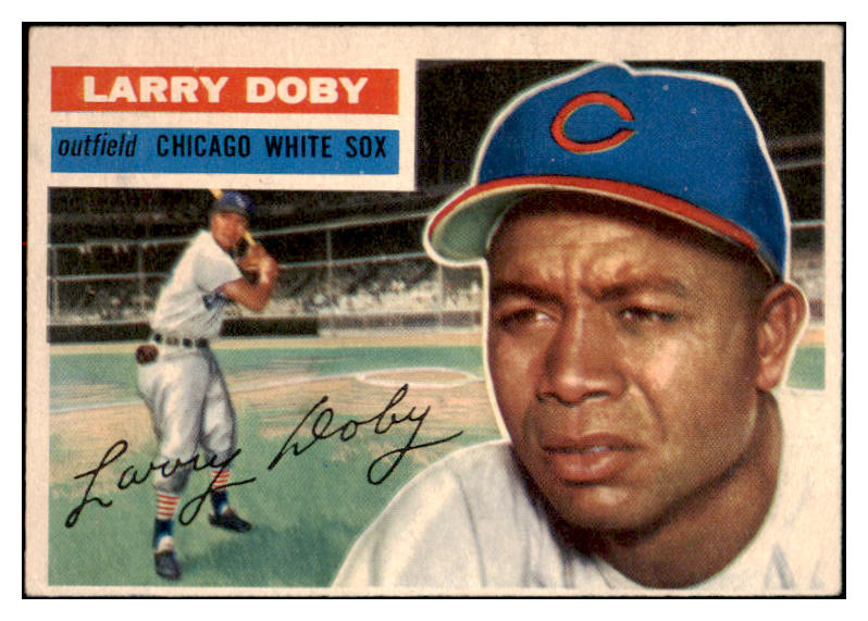 1956 Topps Baseball #250 Larry Doby White Sox EX+/EX-MT 504342