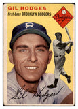 1954 Topps Baseball #102 Gil Hodges Dodgers VG 504357