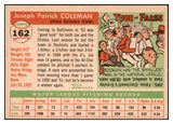 1955 Topps Baseball #162 Joe Coleman Orioles NR-MT 504453