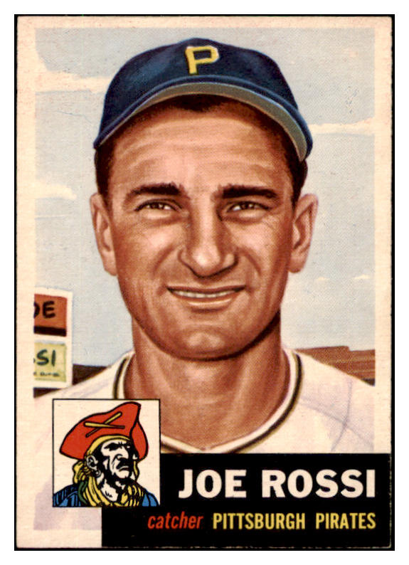 1953 Topps Baseball #074 Joe Rossi Pirates NR-MT 504485