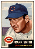 1953 Topps Baseball #116 Frank Smith Reds NR-MT 504490