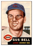 1953 Topps Baseball #118 Gus Bell Reds NR-MT 504491