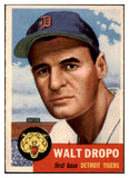 1953 Topps Baseball #121 Walt Dropo Tigers NR-MT 504493