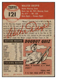 1953 Topps Baseball #121 Walt Dropo Tigers NR-MT 504493