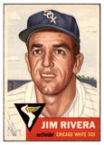 1953 Topps Baseball #156 Jim Rivera White Sox NR-MT 504501