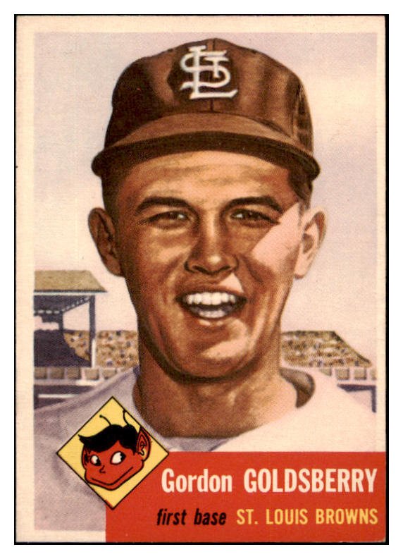 1953 Topps Baseball #200 Gordon Goldsberry Browns NR-MT 504513