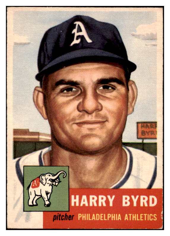 1953 Topps Baseball #131 Harry Byrd A"S EX-MT 504531