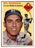 1954 Topps Baseball #102 Gil Hodges Dodgers EX+/EX-MT 504538