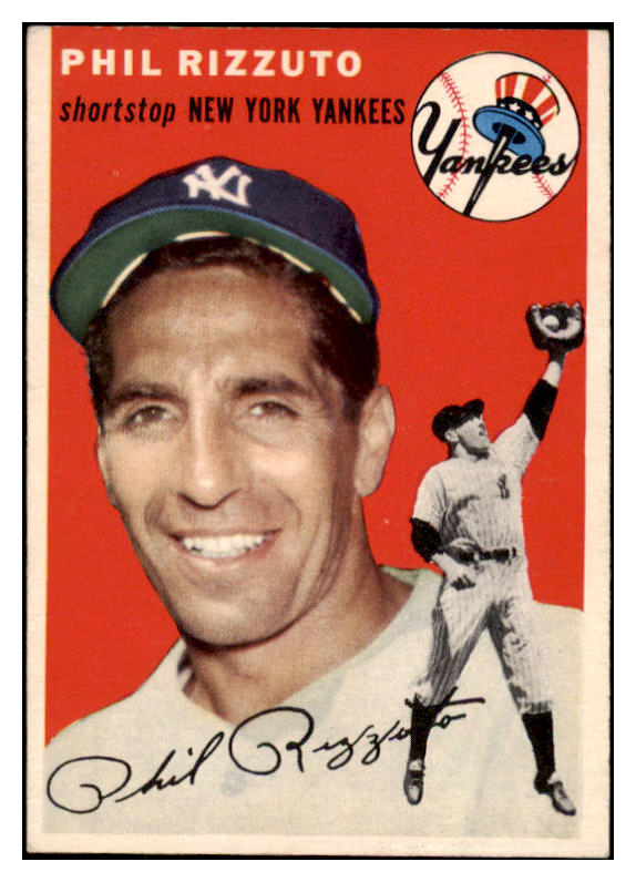 1954 Topps Baseball #017 Phil Rizzuto Yankees EX-MT 504540