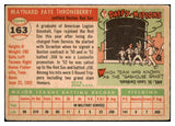 1955 Topps Baseball #163 Faye Throneberry Red Sox EX 504550