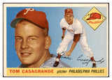 1955 Topps Baseball #167 Tom Casagrande Phillies EX-MT 504553