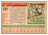 1955 Topps Baseball #167 Tom Casagrande Phillies EX-MT 504553