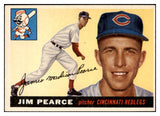 1955 Topps Baseball #170 Jim Pearce Reds NR-MT 504556