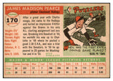 1955 Topps Baseball #170 Jim Pearce Reds NR-MT 504556